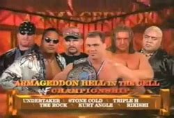 Triple h vs cactus jack + hhh gets mauled wwf/wwe raw jan 31 2000. WWF 2000