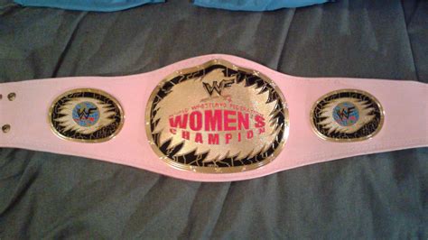 Wwe Wwf Womens Championship Replica Title Belt Releathered And