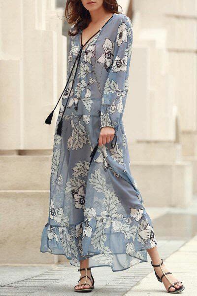 Fαshiση Gαlαxy 98 ☯ Floral Printed Maxi Dress Women Dress Style