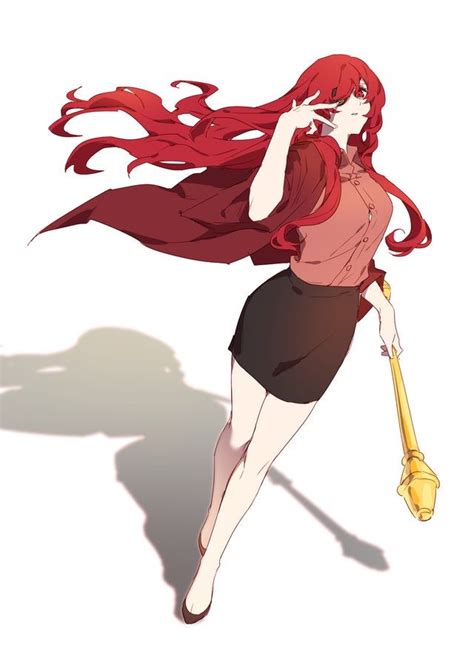 Hwa Ryun By Fu0506ru Character Art Red Hair Anime Guy Tower