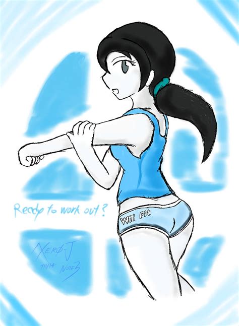Wii Fit Trainer Well Toned By Xero J On Deviantart