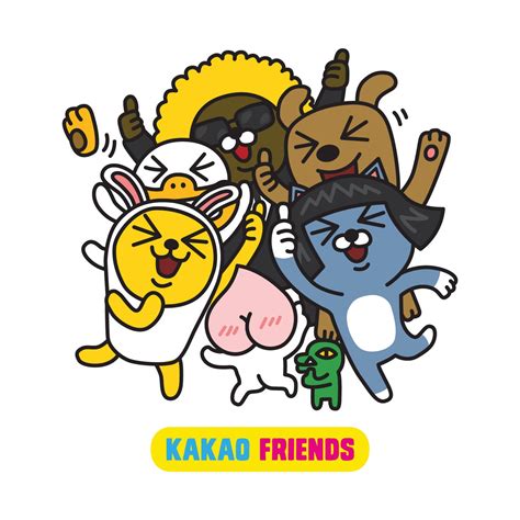 Meet Kakao Friends On Kakaotalk