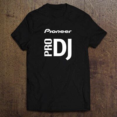 PIONEER PRO DJ Music System Logo Men S T Shirt Tee Black White Size S XL EBay