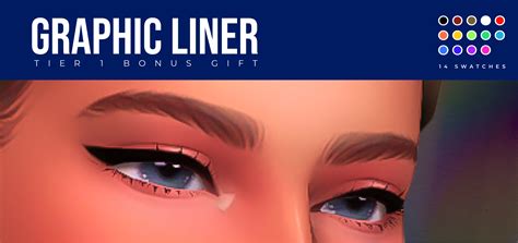 Cateye Eyeliner The Sims 4 Create A Sim Curseforge
