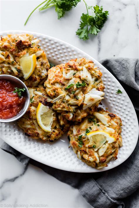 Maryland is famous for its crab cakes! Maryland Crab Cakes Recipe (Little Filler) | Sally's ...