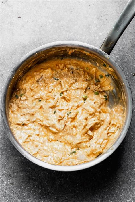 Think grilled cheese is the greatest? Buffalo Chicken Dip (Without cream cheese!) - Cooking for ...