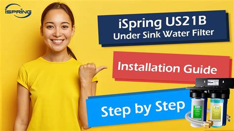 Diy Installation Guide Ispring Us21b Direct Connect Under Sink Water
