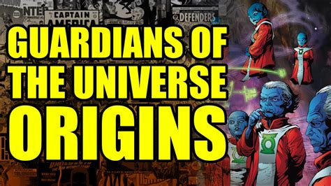 Dc Comics Guardians Of The Universe Origins Youtube