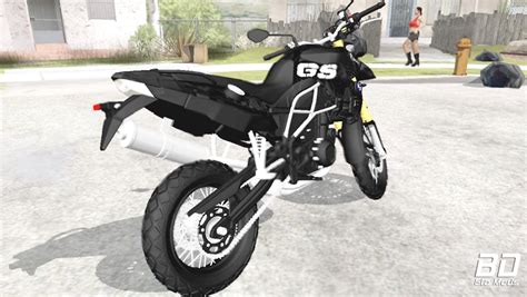 BMW F800 2009 Black Edtion - GTA San Andreas