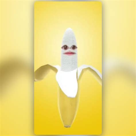 Banana Lens By Phil Walton Snapchat Lenses And Filters