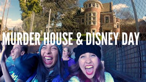 Visiting The Ahs Murder House And Disneyland Day Heidys Vlogs Youtube