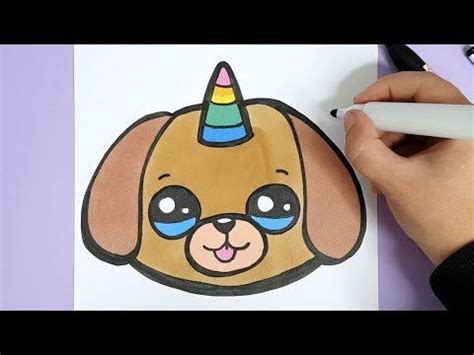 Definition, rechtschreibung, synonyme und grammatik von 'nachzeichnen' auf duden online nachschlagen. Kawaii Einhorn Hund EMOJI Malen - Kawaii Bilder - YouTube ...