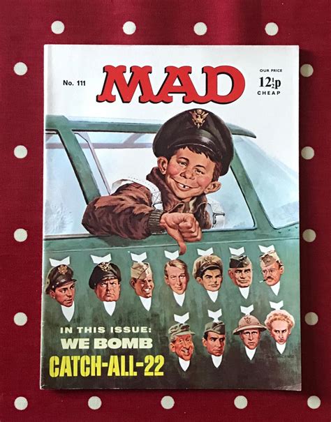 Catch 22 Satire In Mad Magazine Uk Number 111 Equivalent To Us