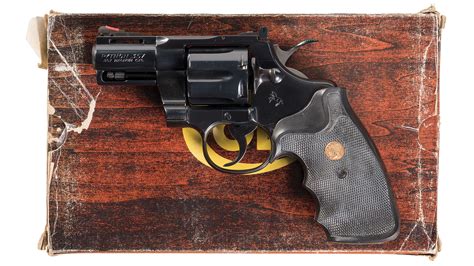 Colt Python Double Action Revolver With 2 12 Inch Barrel Rock Island