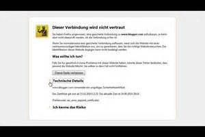 Maybe you would like to learn more about one of these? VIDEO: SSL-Verbindungsfehler beheben - so erneuern Sie das ...