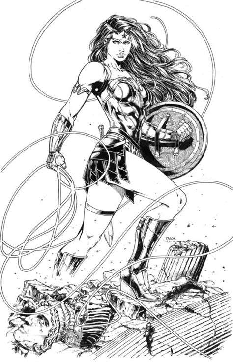 Wonder Woman By Jason Fabok In Jason Faboks Commissions Comic Art