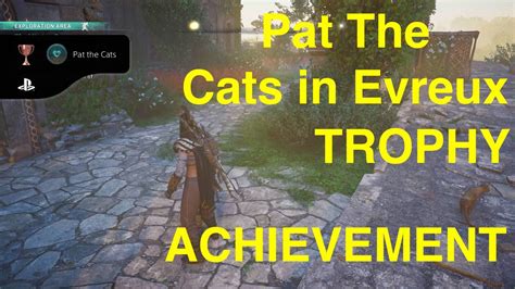 Assassin S Creed Valhalla Pat All The Cats Trophy Achievement Pat