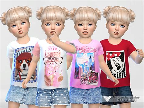 Selfie Toddler Collection By Pinkzombiecupcakes At Tsr Sims 4 Updates