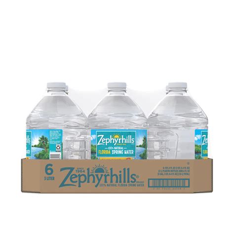 Zephyrhills® Spring Water 3 Liter 6 Pack Readyrefresh
