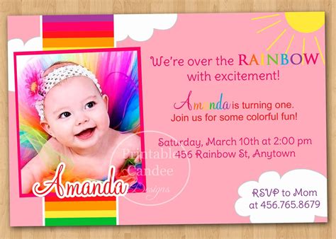 Pics Photos - First Birthday Invitations