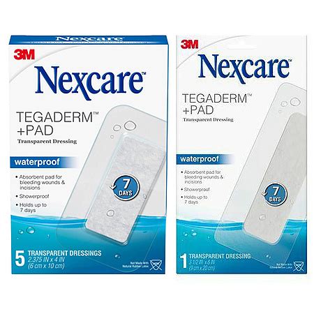 Findtape Com Product Images For Nexcare Tegaderm Pad Transparent Dressing