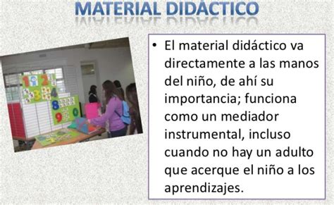 Importancia Del Material Didactico En El Proceso De Ensenanza