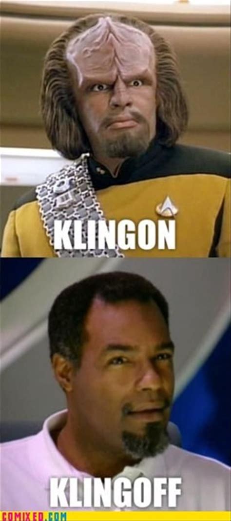 To Worf Or Not To Worfthere Just Is No Question Star Trek Funny