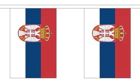Free for commercial use no attribution required high quality images. Serbia Flag Bunting Polyester - Custom Flags Australia