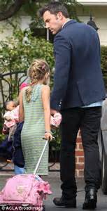 Ben Affleck On Daddy Duty As He Spends Some Time With Adorable