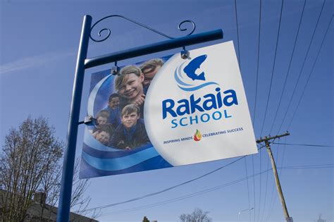 Rakaia Small Sign School Branding Matters