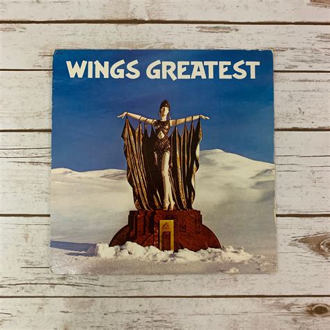 Wings Greatest Hits 1978 Vintage Vinyl Record Lp Etsy