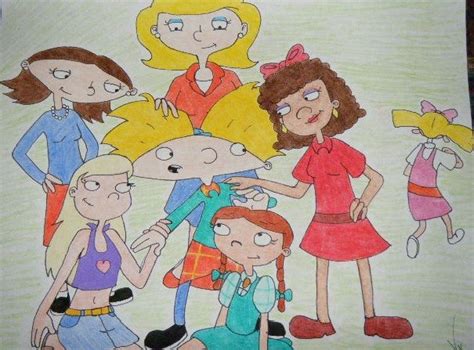 Girls Girls And More Girls By Hey Arnold Hey Arnold Nickelodeon