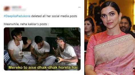 Deepika Padukone Deletes All Her Posts From Instagram And Twitter