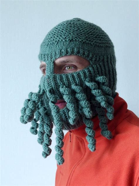 Knit Ski Mask Hat Balaclava Full Face Ski Mask Knitted Etsy