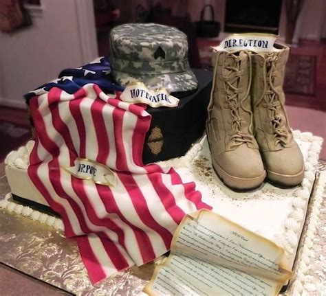Military Retirement Cake Decorating Ideas Military Cake Army Cake