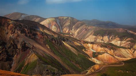 The Highlands Of Landmannalaugar In Fjallabak Nature Reserve Iceland