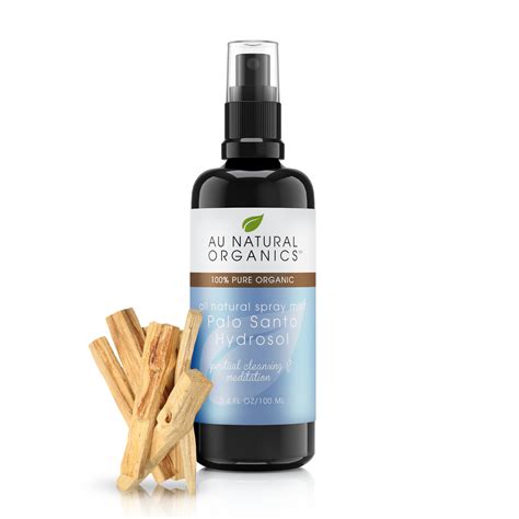 Yuzu essential oil is derived from the fruits of a tree, scientifically known as citrus junos, or yuzu, as it is known in japan. Palo Santo Hydrosol - 3.4oz - AU Natural Organics
