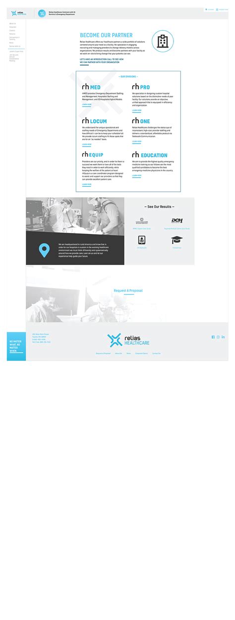 Relias Healthcare Website - Raborn Media