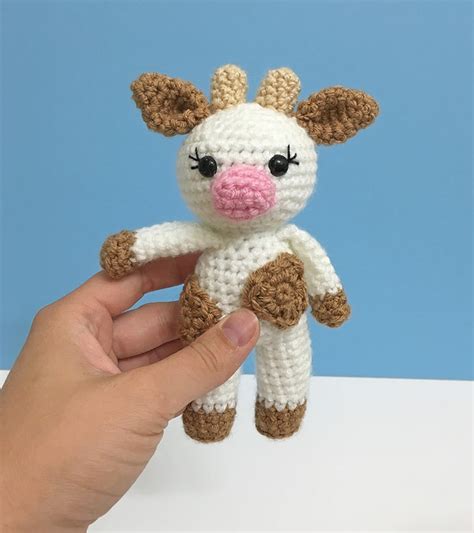 Mini Amigurumi Cow Free Crochet Pattern – Amigurumi – Amigurumi Free
