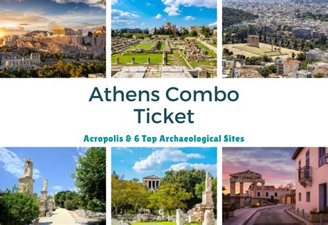 Combined Ticket For The Acropolis And All The Archaeological Sites In