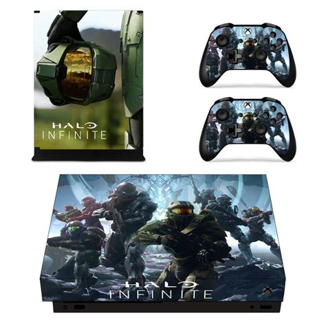 Halo Infinity Skin Sticker For Microsoft Xbox One X