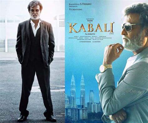 Kabali New Posters Rajinikanth Impresses With Contrasting Sides Of His