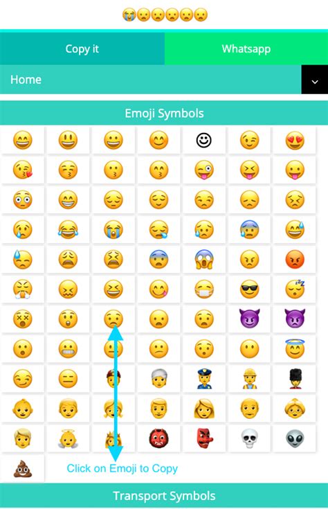 Symbols To Copy And Paste 😊emoji Text Symbols And Lenny Faces