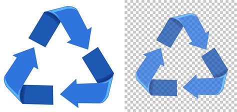 Set Of Blue Recycling Icons 606020 Vector Art At Vecteezy