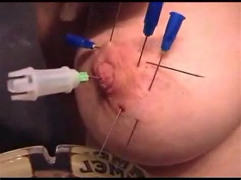 Girl Gets Lots Of Needles In Her Areola And Nipple RatedGross Com