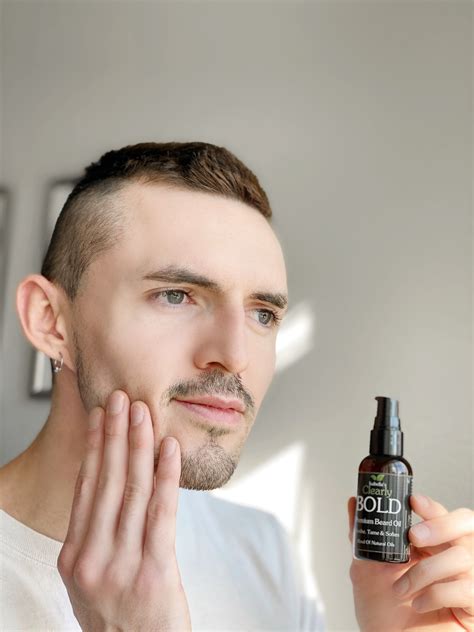 Clearly Bold Natural Beard Oil Conditioner Softener I Best Essential Oils For Beard Growth