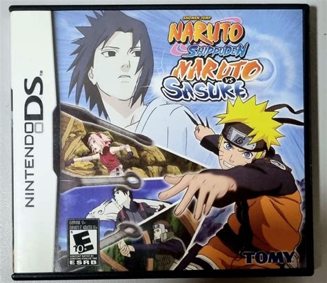 Naruto Shippuden Vs Naruto Sasuke Original Do Ds Usa Game Fita Jogo