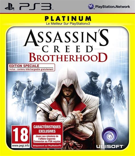 Assassin S Creed Brotherhood Passe En Platinum Et Classics