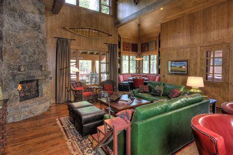 Martis Camp Cabin2 Traditional Living Room Phoenix By Swaback
