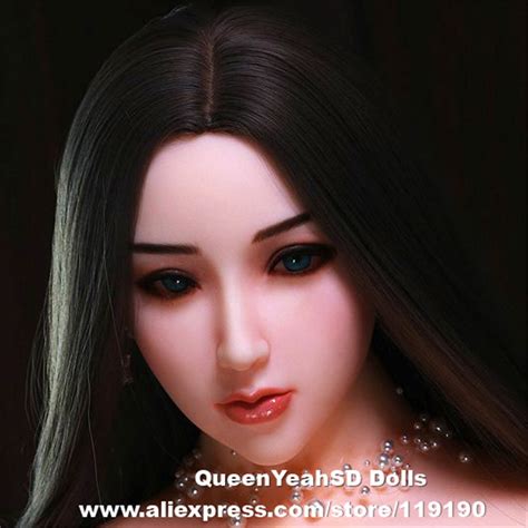 Realistic Silicone Love Doll Head Oral Sex Toy For Men Japanese Tpe